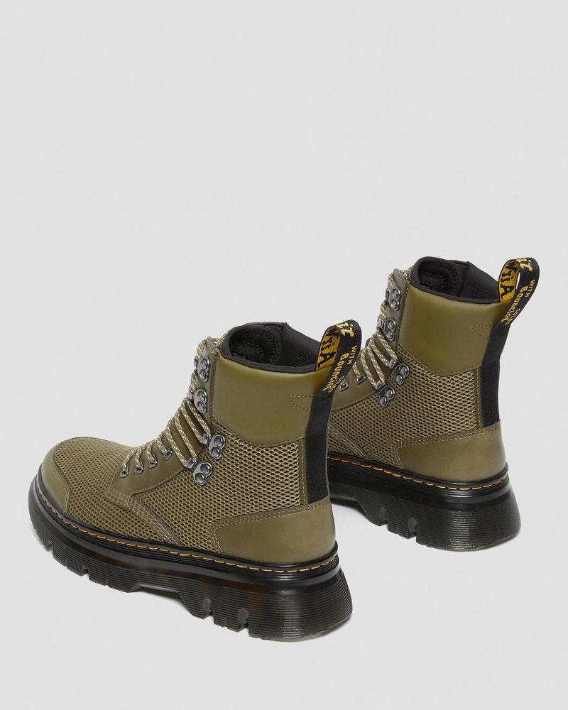 Botas Casuales Dr Martens Tarik Puntera Guard Utility Hombre Verde Oliva Arena | MX 336GSO